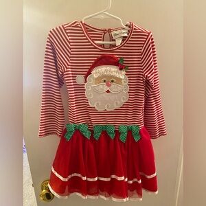 Rare Editions Red and White Santa Dress